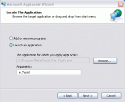 The Microsoft AppLocale Utility