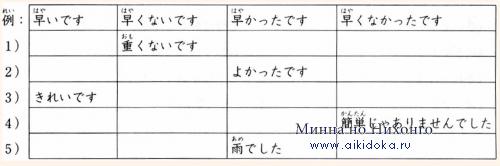Онлайн японский язык. Урок 12 (11) - Дополнительный практикум по грамматике